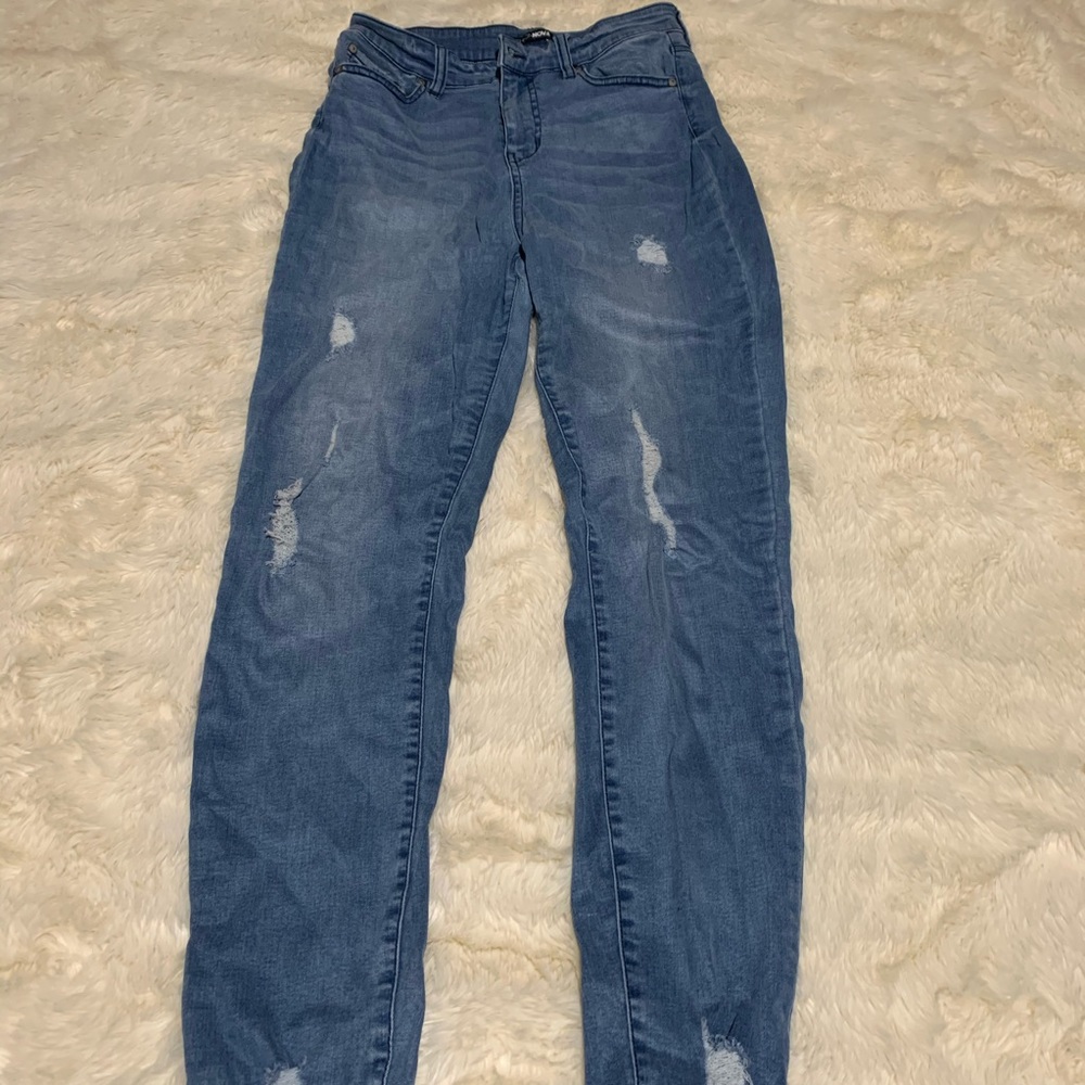 Trendy skinny jean